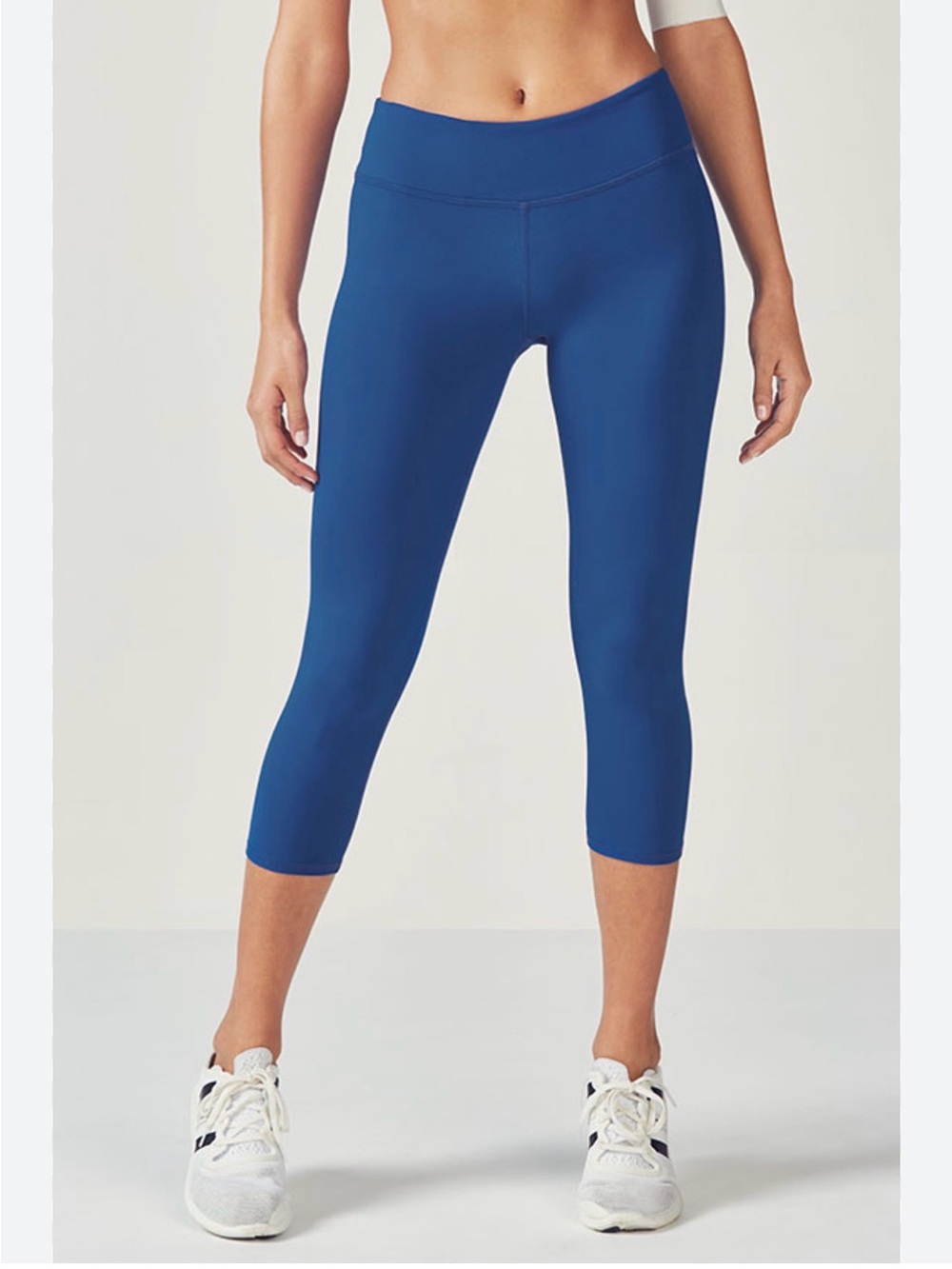 Yogalicious  Blue Crop Leggings size L